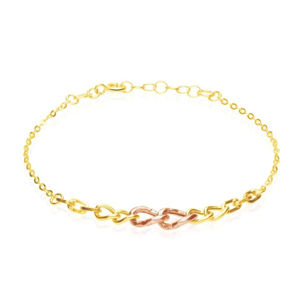 Bracciale Catena Beverly Oro Bicolore
