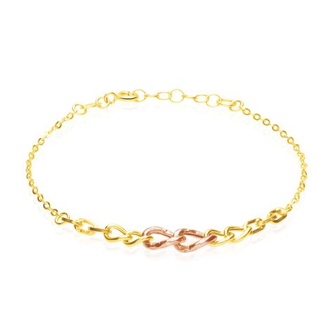 Bracciale Catena Beverly Oro Bicolore - Bracciali Amicizia Donna | Stroili