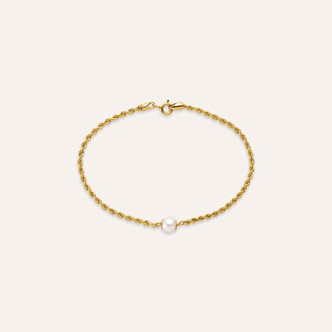 Bracciale Gabrielle Oro Giallo Perla D'Acqua Dolce - Bracciali Donna | Stroili