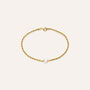 Bracciale Gabrielle Oro Giallo Perla D'Acqua Dolce