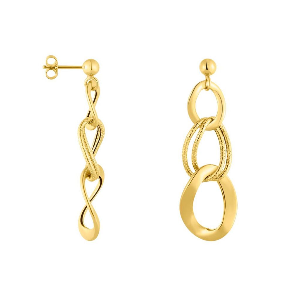 Orecchini Pendenti Golden Lover Oro Giallo