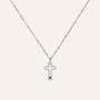 Collana Man Code Acciaio Cristallo