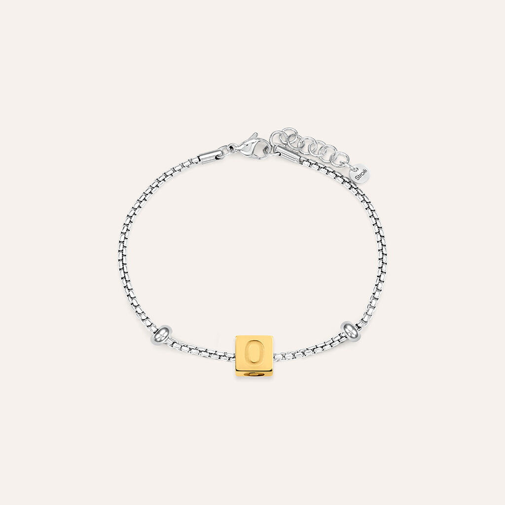 Bead Essential Code Acciaio Dorato