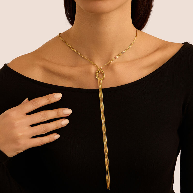 Collana Radiance Acciaio Giallo - Collane Donna | Stroili