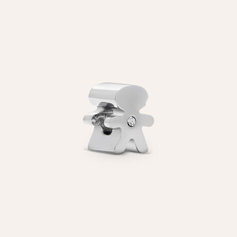 Bead Essential Code Acciaio Cristallo - Beads Donna | Stroili