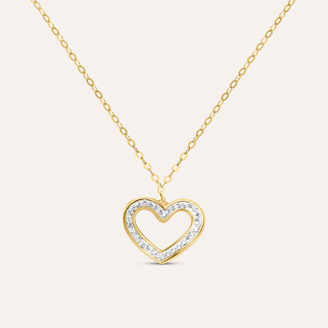 Collana Christelle Oro Giallo Cristallo - Collane Donna | Stroili