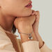Bracciale Lady Chic Acciaio Bicolore Bianco / Rosa Cristallo - Bracciali Love Donna | Stroili
