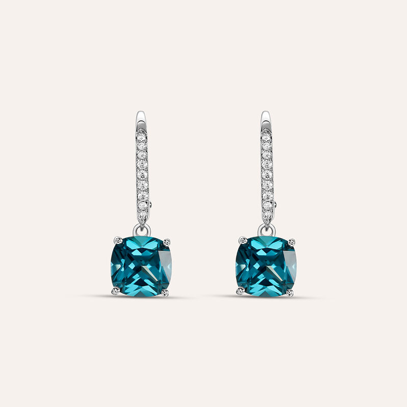 Orecchini Pendenti Silver Rainbow Argento Rodiato Cubic Zirconia - Orecchini Pendenti Donna | Stroili