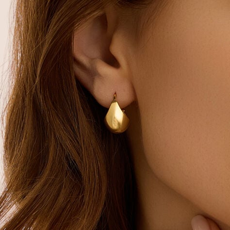 Orecchini A Cerchio Silver Collection Argento Dorato - Gioielli Donna | Stroili