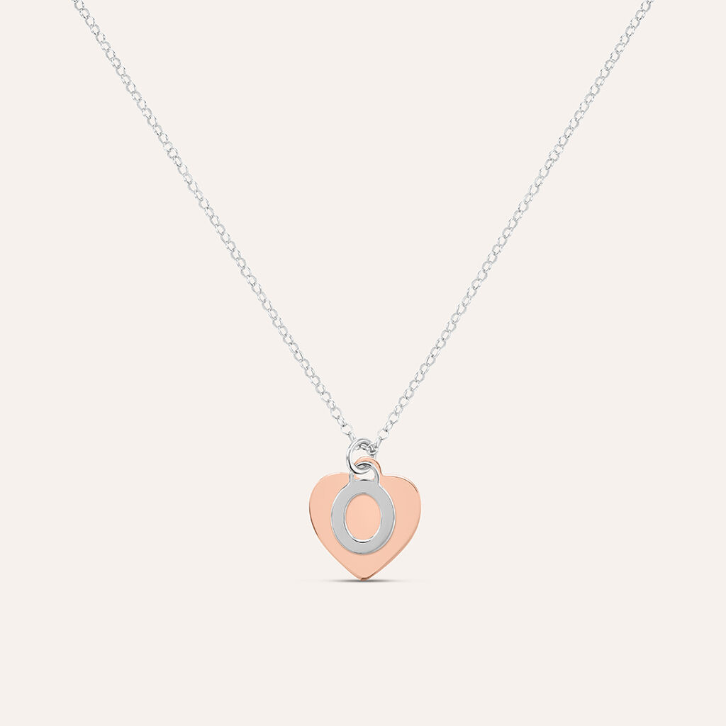 Collana Silver Collection Argento Bicolore Bianco / Rosa - Collane Donna | Stroili