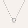 Collana Silver Shine Argento Rodiato Cubic Zirconia