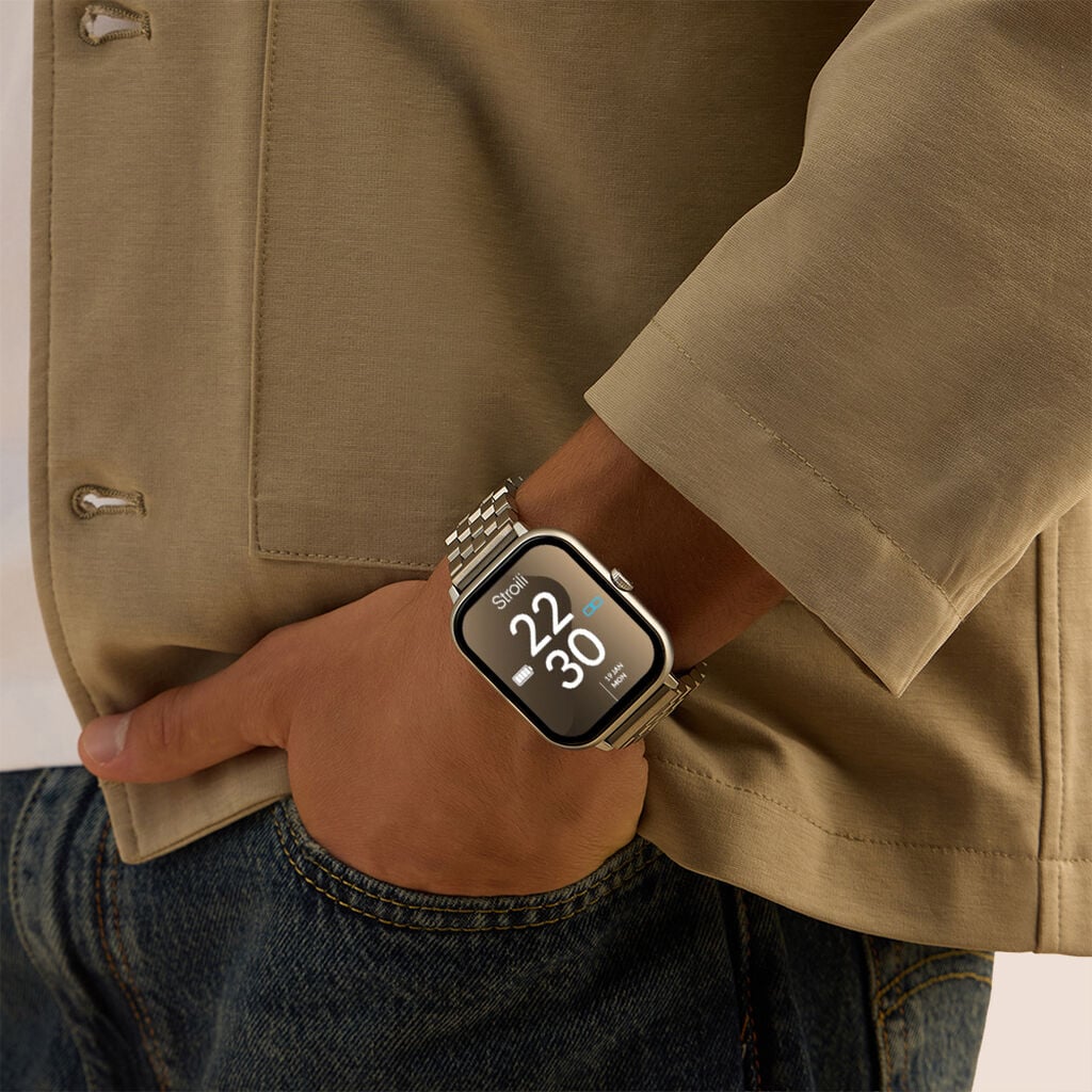 Smartwatch AMOLED Stroili Square
