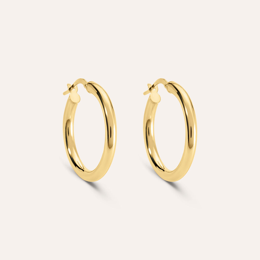 Orecchini A Cerchio Toujours Oro Giallo