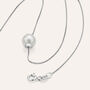 Collana Silver Pearls Argento Rodiato Perla sintentica