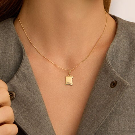 Pendente Holy Oro Giallo - Ciondoli con Incisione Unisex | Stroili