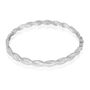 Bangle Silver Shine Argento Rodiato Cubic Zirconia