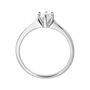 Anello Solitario Silver Elegance Argento Rodiato Cubic Zirconia