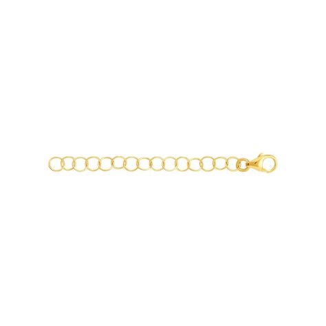 Allungo rolo oro giallo con anello a molla per bracciali e collane 5cm - Servizi & Pulizia Unisex | Stroili
