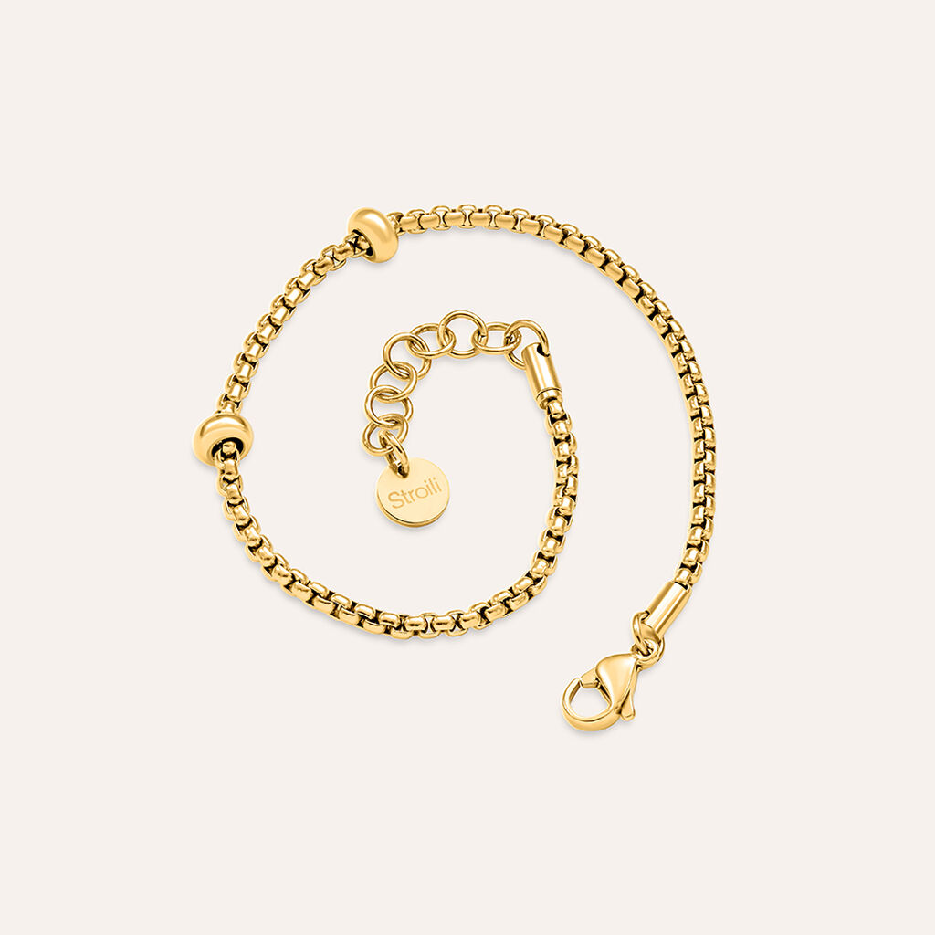 Bracciale Essential Code Acciaio Dorato - Bracciali Donna | Stroili