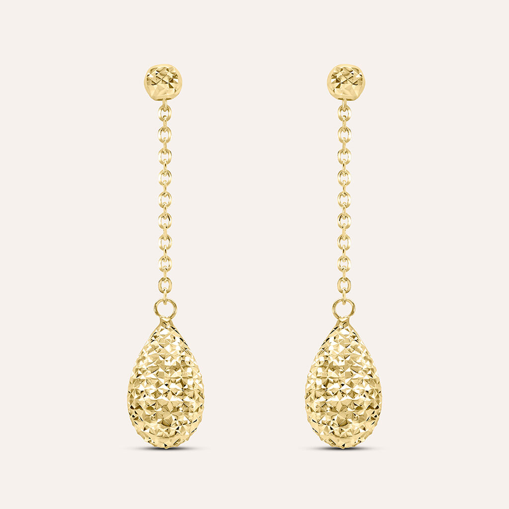 Orecchini Pendenti Isabelle Oro Giallo