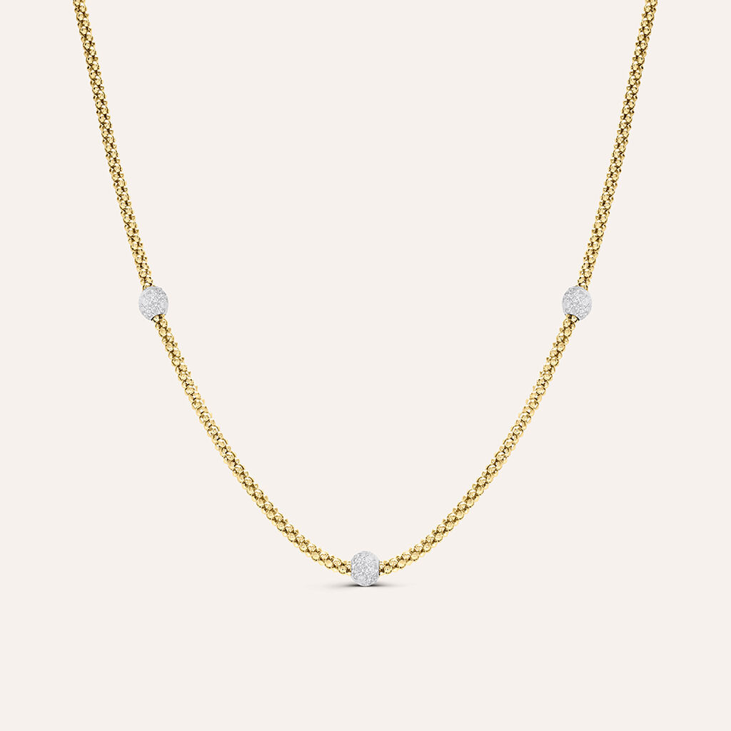 Collana Golden Lover Oro Bicolore - Collane Donna | Stroili
