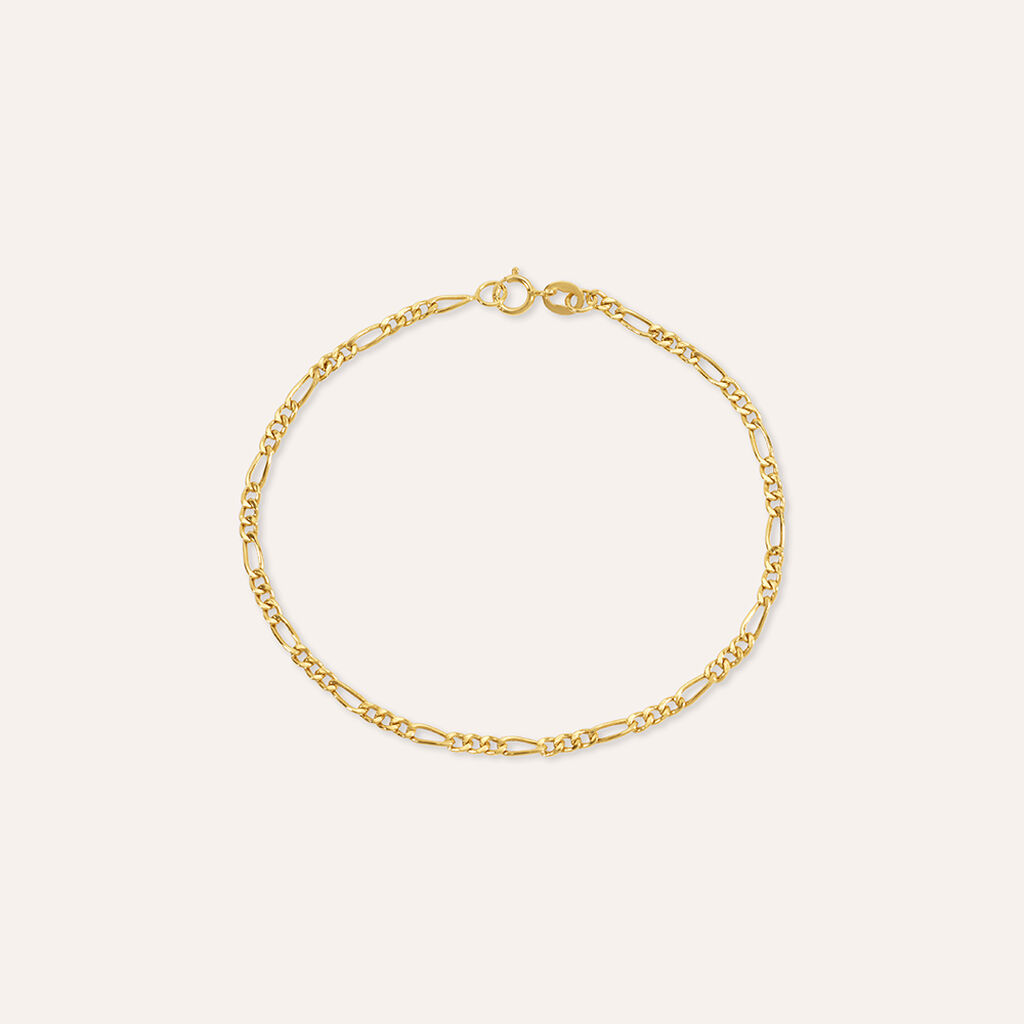 Bracciale Catena Oro Uomo Oro Giallo