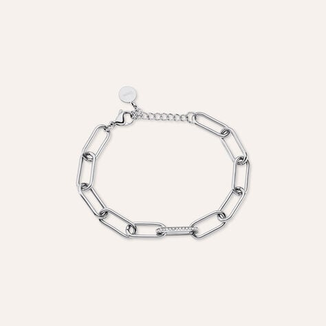 Bracciale Moonlight Acciaio Cristallo - Bracciali Donna | Stroili