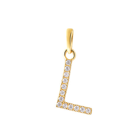 Pendente Poème Oro Giallo Cubic Zirconia - Ciondoli Donna | Stroili