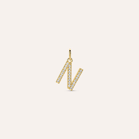 Pendente Poème Oro Giallo Cubic Zirconia - Ciondoli Donna | Stroili