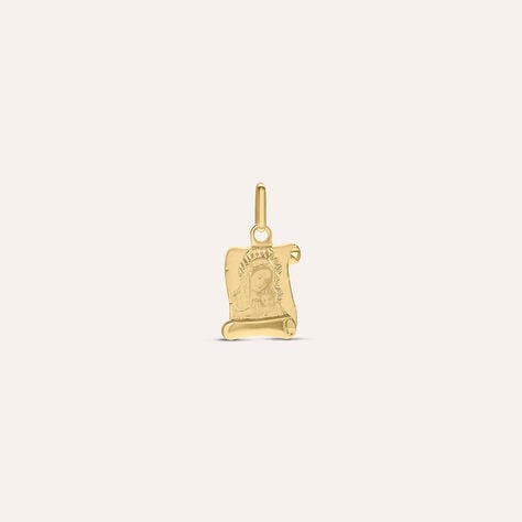 Pendente Holy Oro Giallo - Ciondoli con Incisione Unisex | Stroili