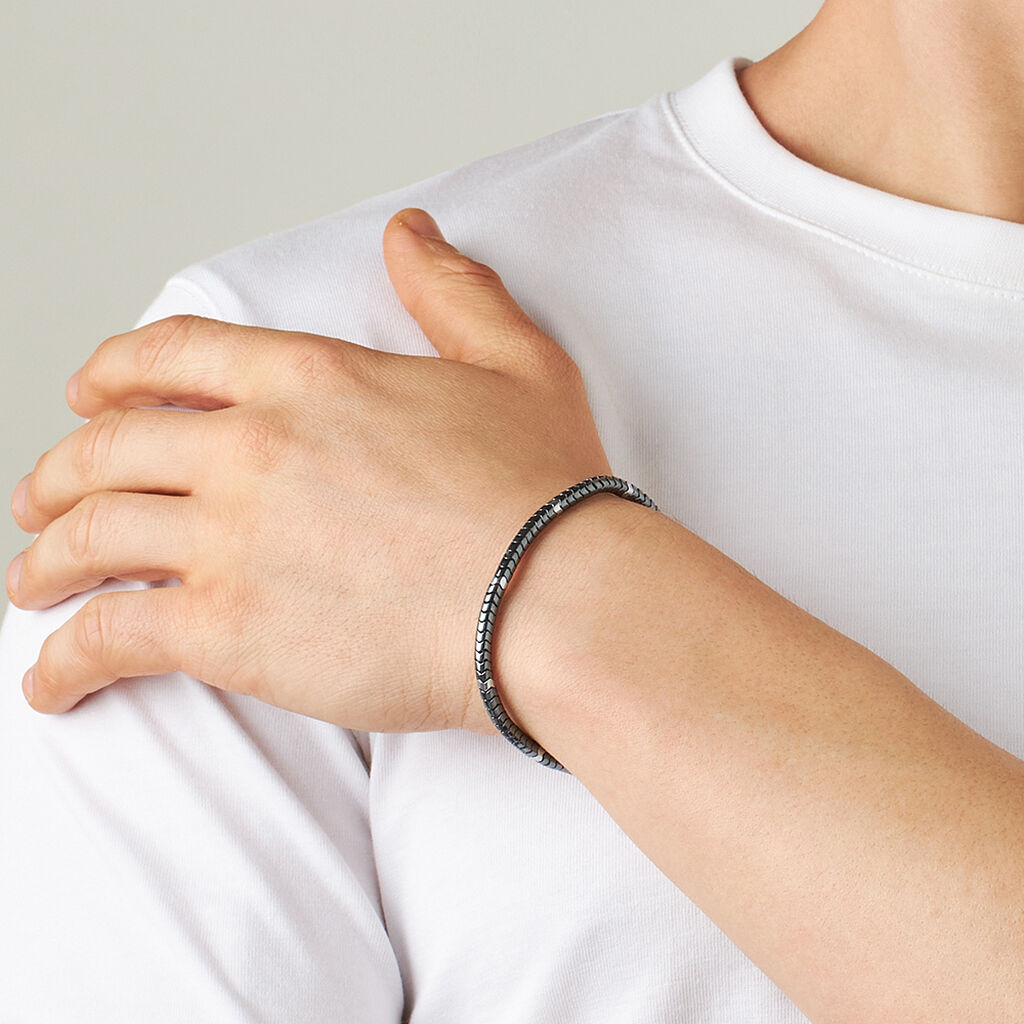 Bracciale Man Code Acciaio - Bracciali Uomo | Stroili