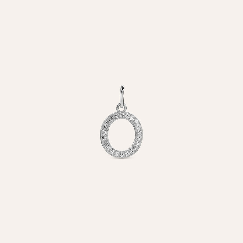 Pendente Poème Oro Bianco Cubic Zirconia - Ciondoli Donna | Stroili