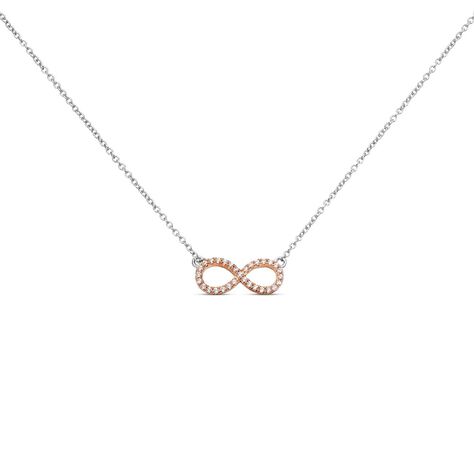 Collana Silver Moments Argento Rosa Cubic Zirconia - Collane Donna | Stroili