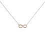 Collana Silver Moments Argento Rosa Cubic Zirconia