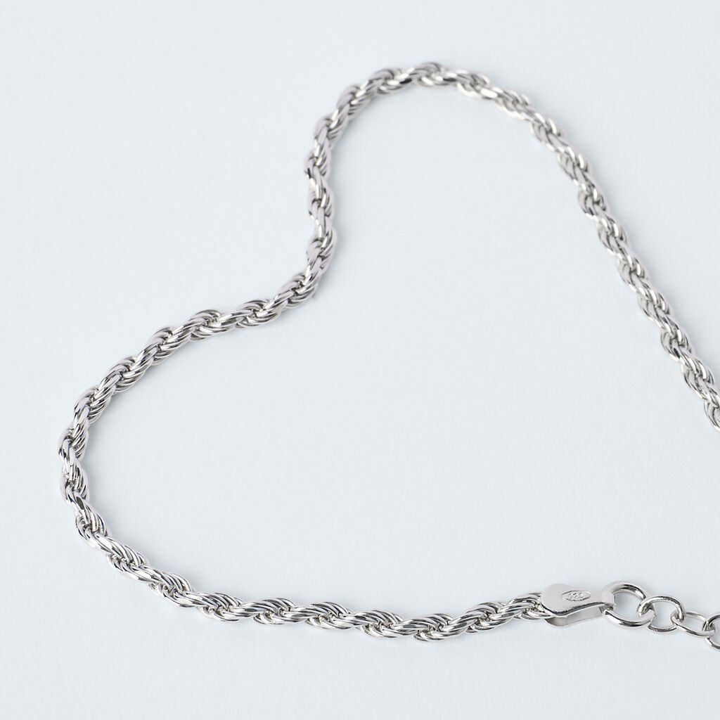 Bracciale Catena Silver Collection Argento Rodiato