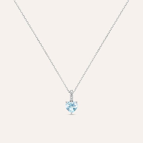 Collana Punto Luce Amélie Oro Bianco Topazio Cubic Zirconia - Collane Punto Luce Donna | Stroili