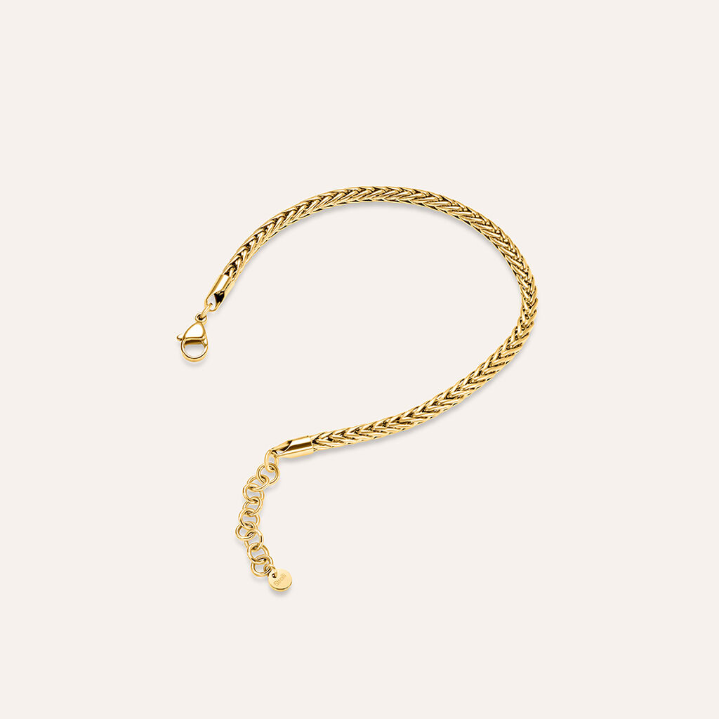 Bracciale Catena Man Code Acciaio Dorato - Bracciali Uomo | Stroili