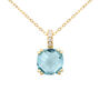 Collana Punto Luce Amélie Oro Giallo Topazio Cubic Zirconia