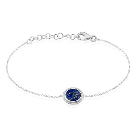 Bracciale Silver Collection Argento Rodiato Lapislazzuli - Bracciali Donna | Stroili