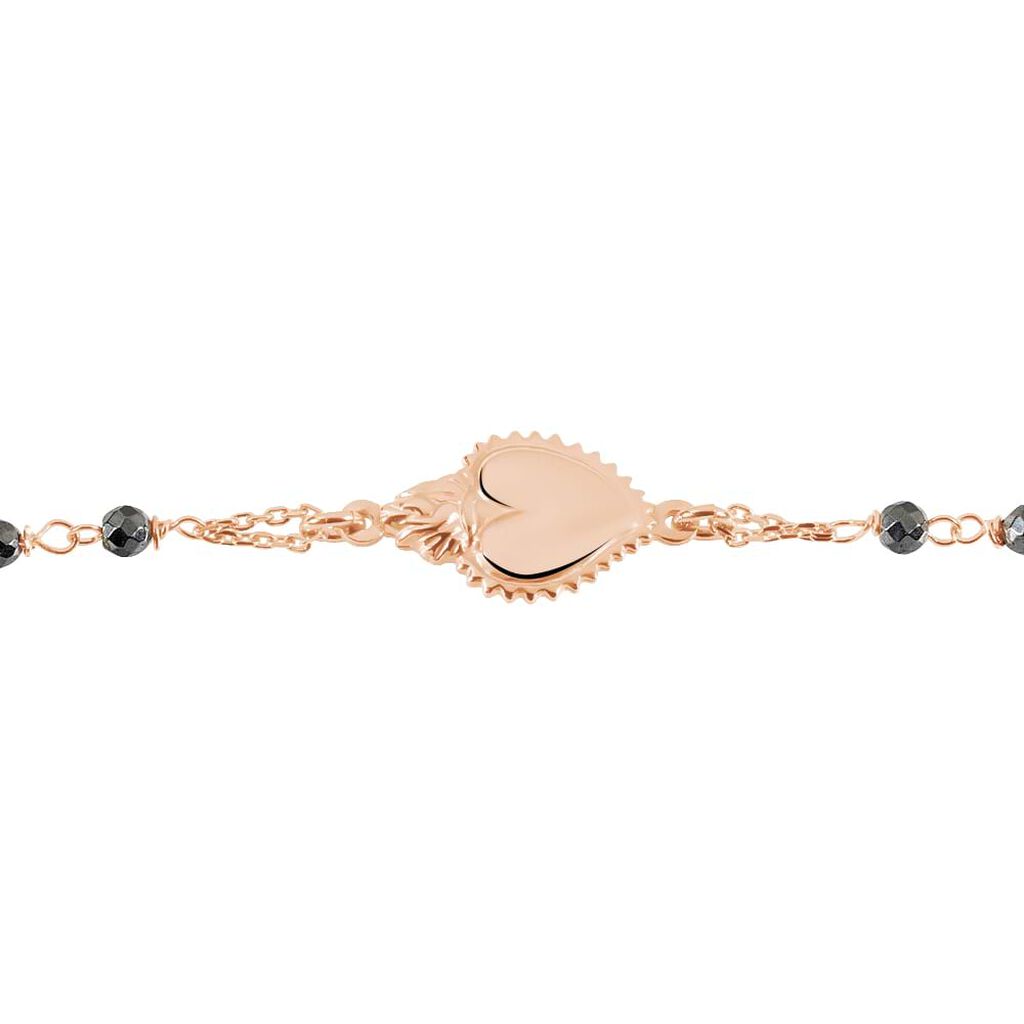 Bracciale Rosario Silver Soul Argento Rosa Cristallo - Bracciali con Rosario Donna | Stroili