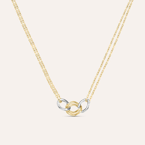 Catena Beverly Oro Bicolore - Collane Catena Donna | Stroili