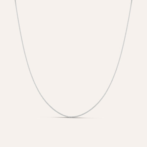 Tuscany Silver Collana Catenina Donna In Argento Sterling 925 - Ipoallergenica - Regalo In Confezione Elegante