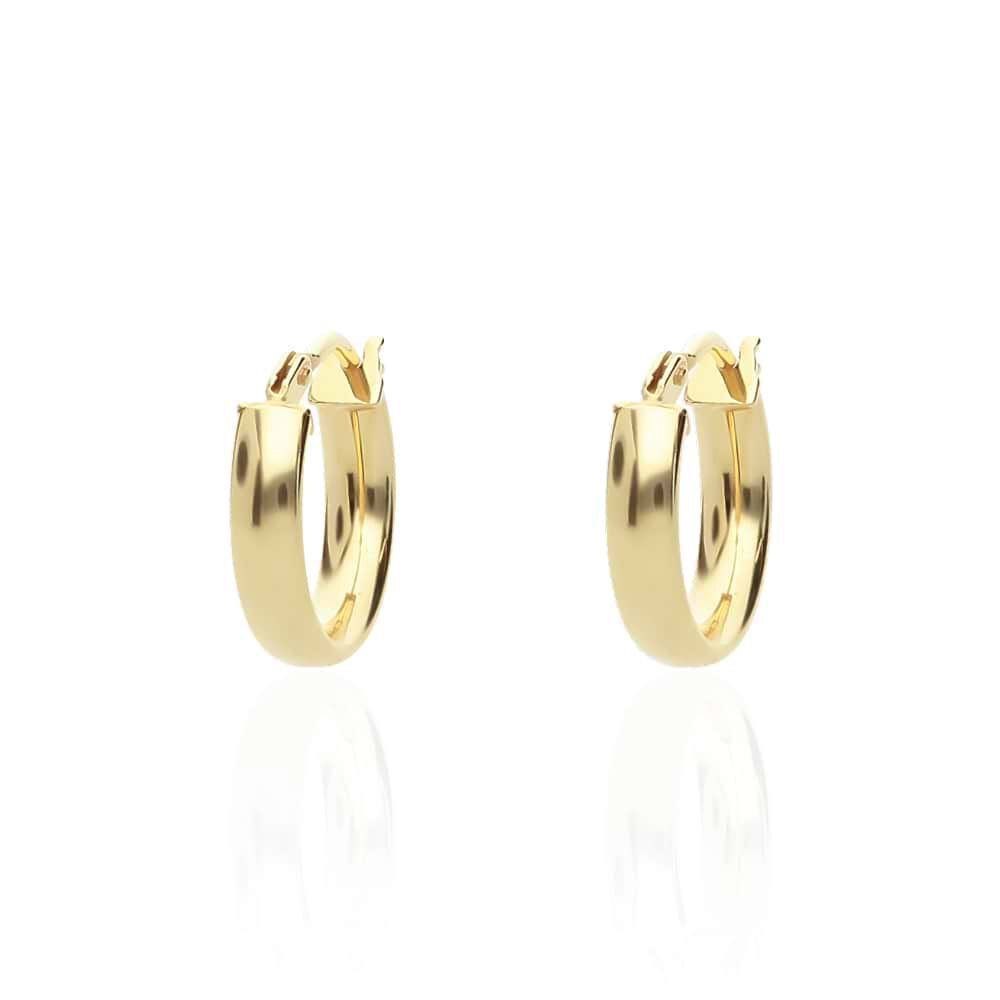 Orecchini uomo sales cerchio stroili oro