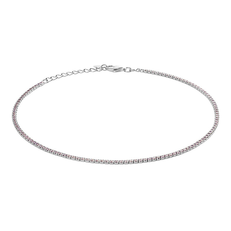 Cavigliera Silver Rainbow Argento Rodiato Cubic Zirconia - Cavigliere Donna | Stroili