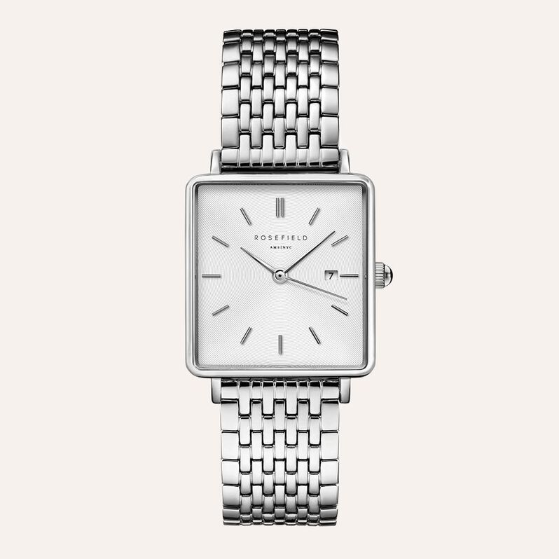 Orologio Al Quarzo Rosefield The Boxy Qwss-q08 - Orologi con Datario Donna | Stroili