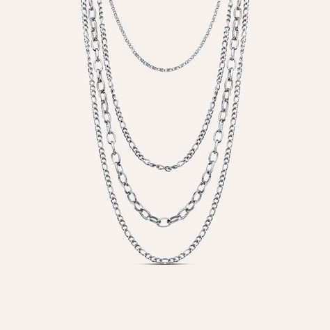 Collana Lady Code Acciaio - Collane Donna | Stroili