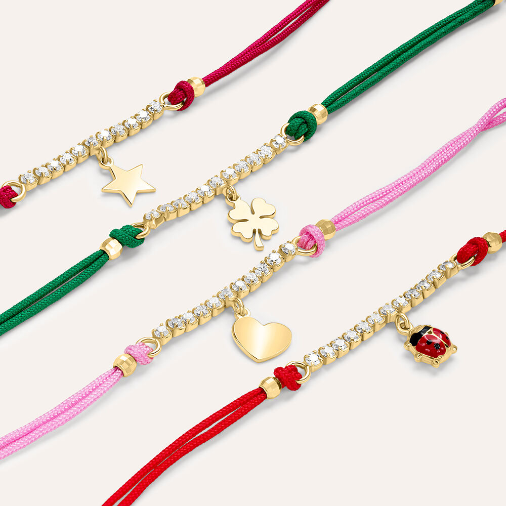 Bracciale Quadrifoglio Donna Argento Sterling 925