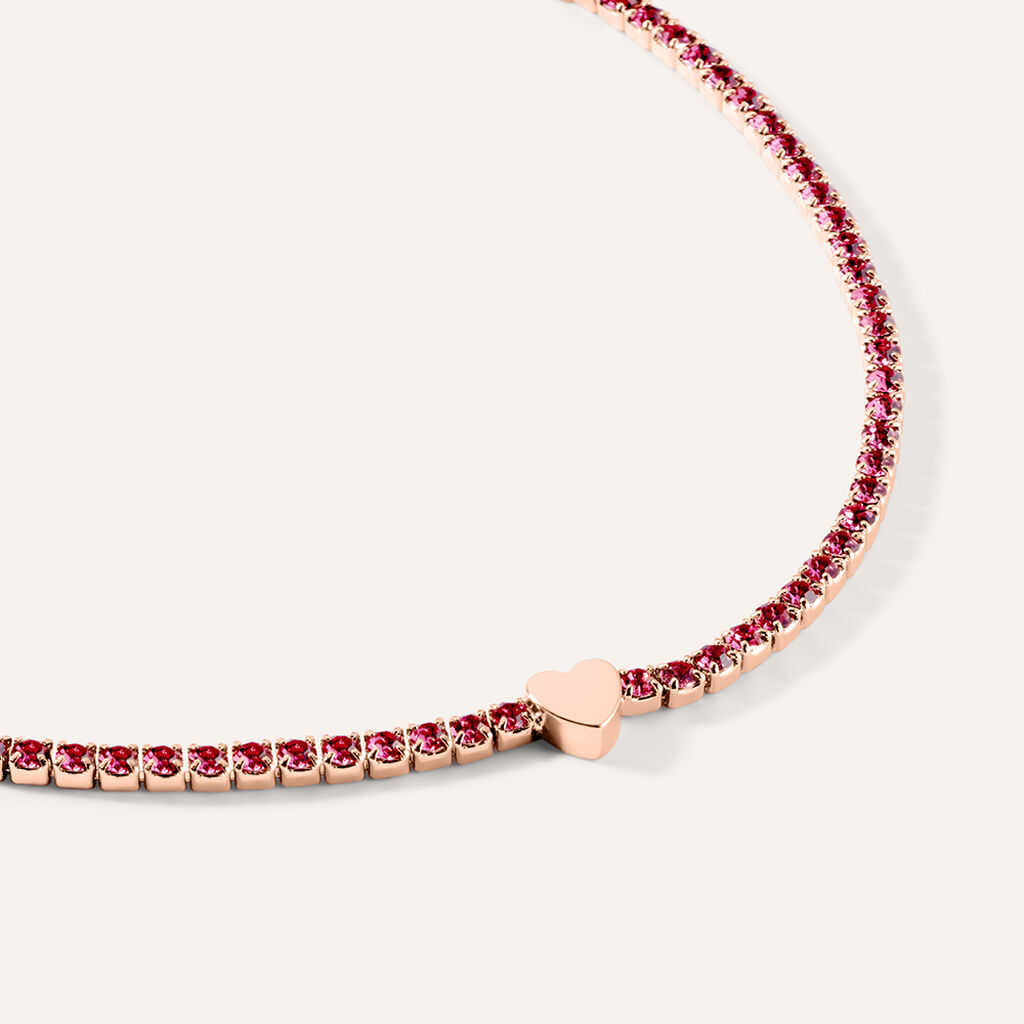 BRACCIALE TENNIS CON DIAMANTI NATURALI TAGLIO BRILLANTE CT. 5.30