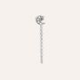 Mono Orecchino Pendente Silver Moments Argento Rodiato Cubic Zirconia