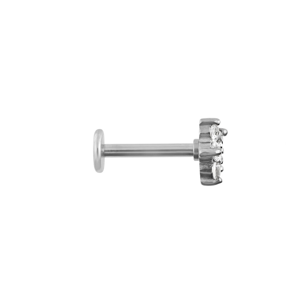 Piercing Orecchio Tragus Helix Conch Lady Code Acciaio Cristallo - Piercing Orecchio Donna | Stroili